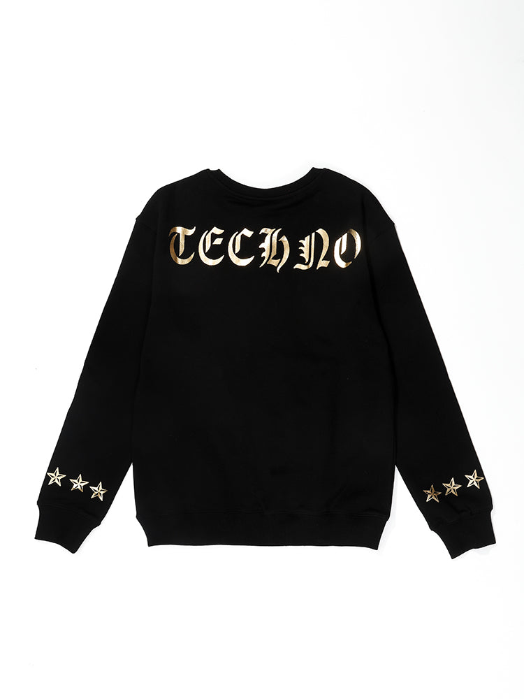 TCH Gold Embossed Tiger Unisex Sweatshirt