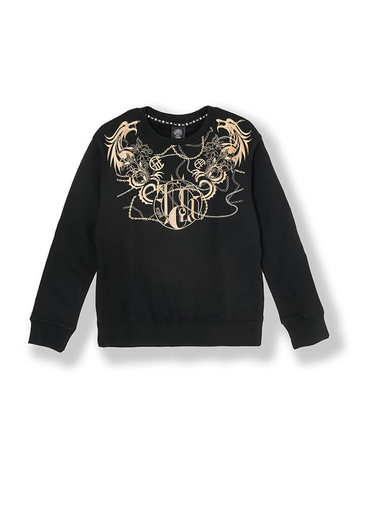 TCH Unisex Crewneck Gold Long Sleeve Sweatshirt