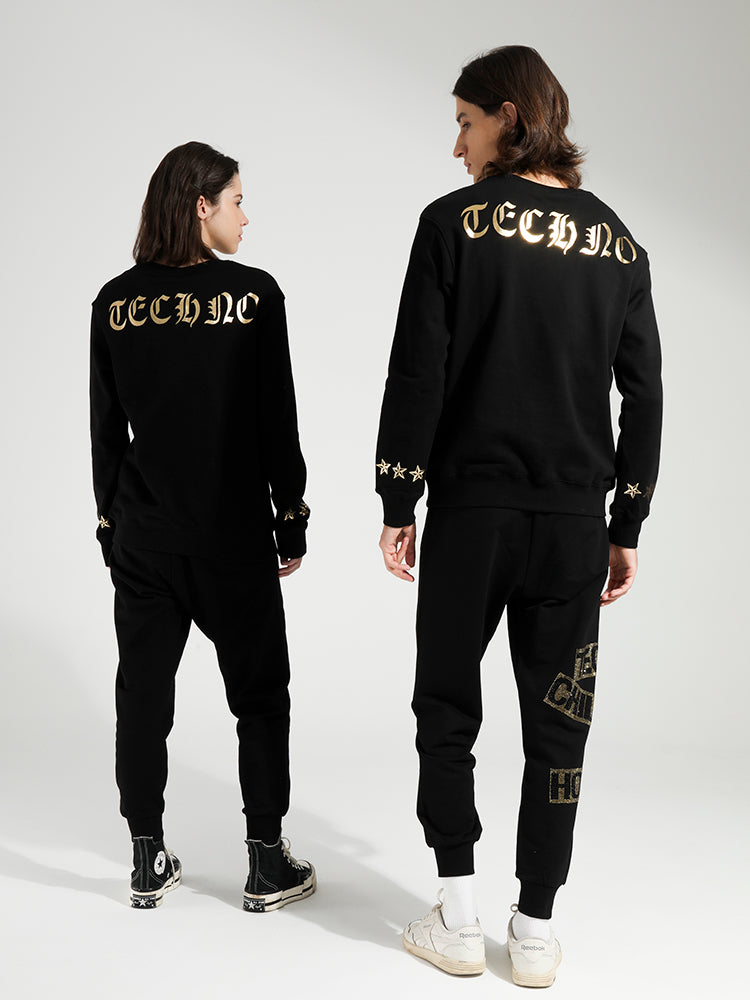 TCH Gold Embossed Tiger Unisex Sweatshirt