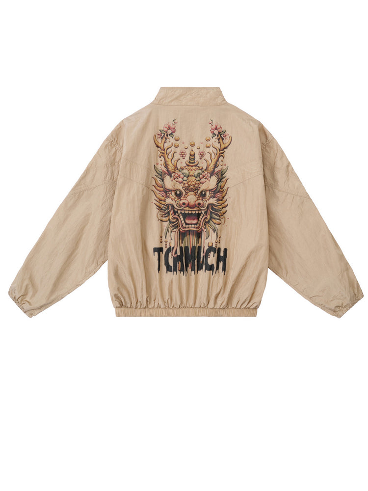 TCH Graphics Print Lightweight Nylon Jacket