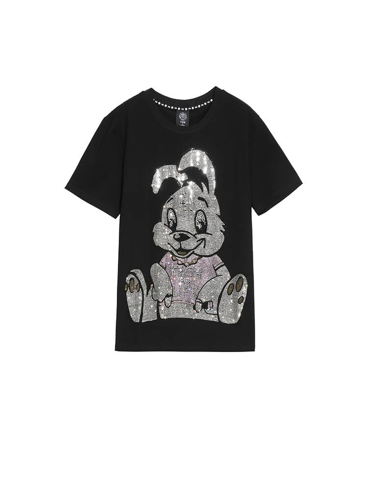 TCH Unisex Rabbit Hot Diamond T-shirt