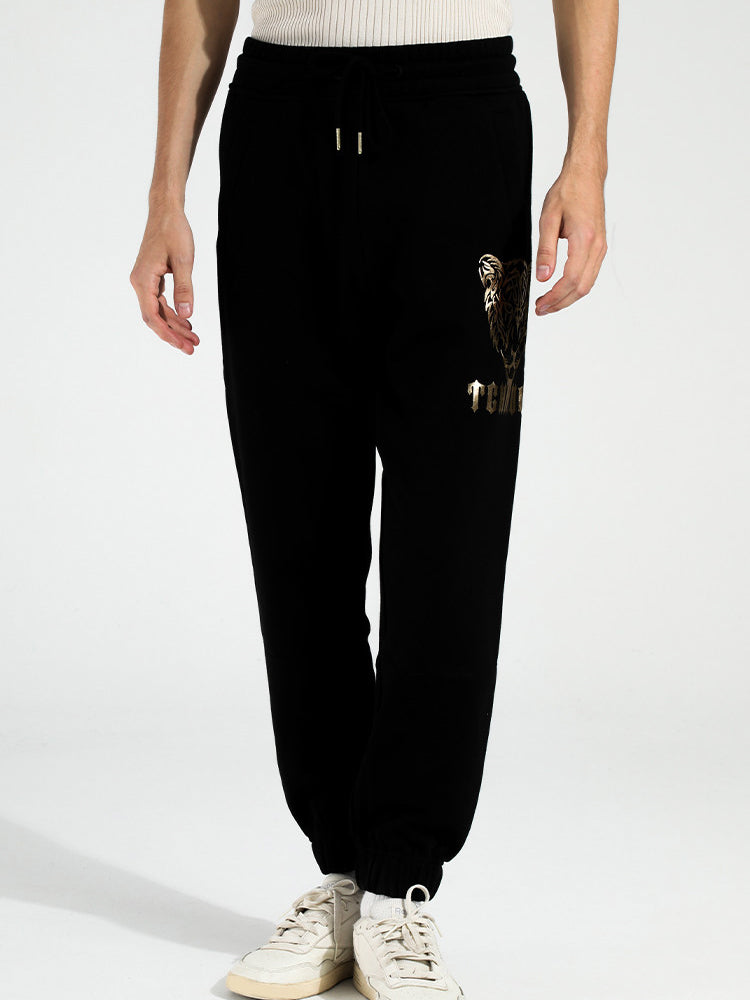 TCH Men's Gold Graphics Long Pants with Pockets