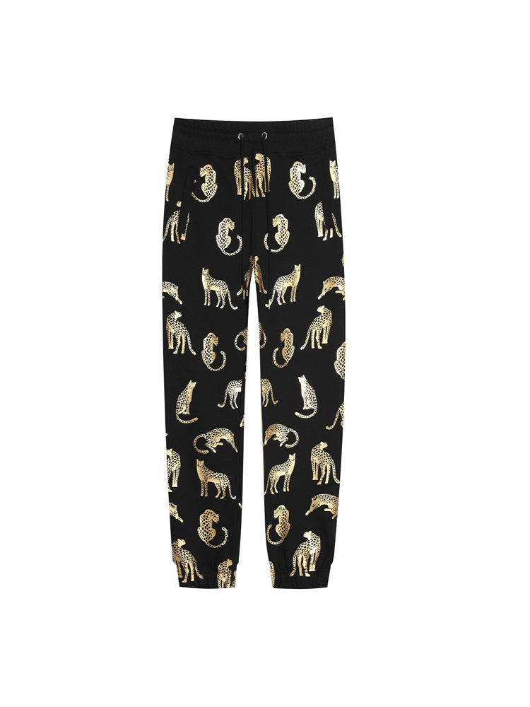 TCH Gold Rhinestone Graphics Unisex Pants