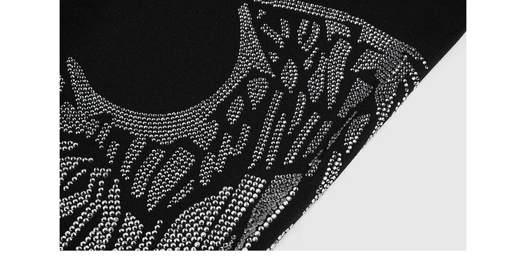 TCH Angel Wings Hot Diamond Black Leggings