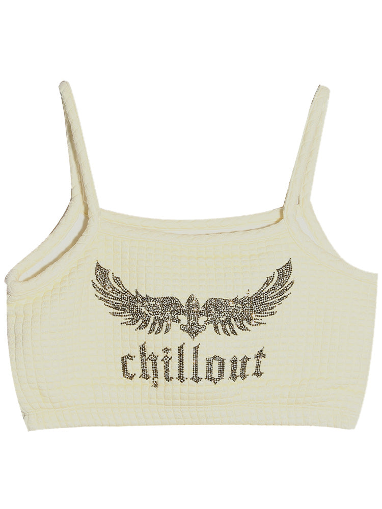 TCH Hot Diamond Printed U Neck Cami Top