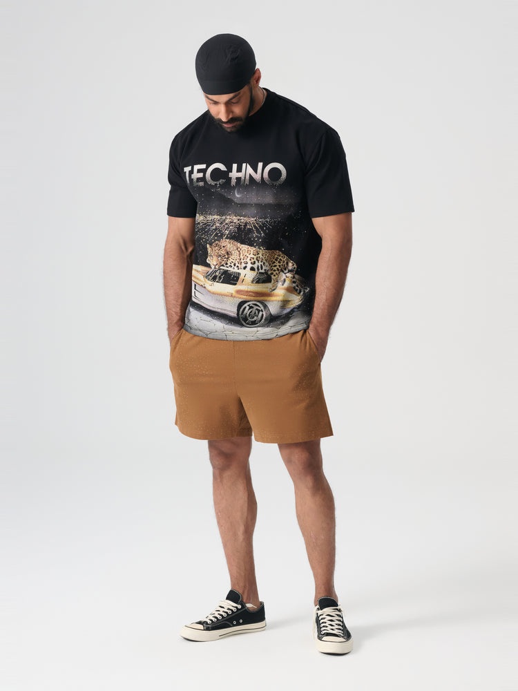 TCH Men's Printed Crew Neck T-Shirt