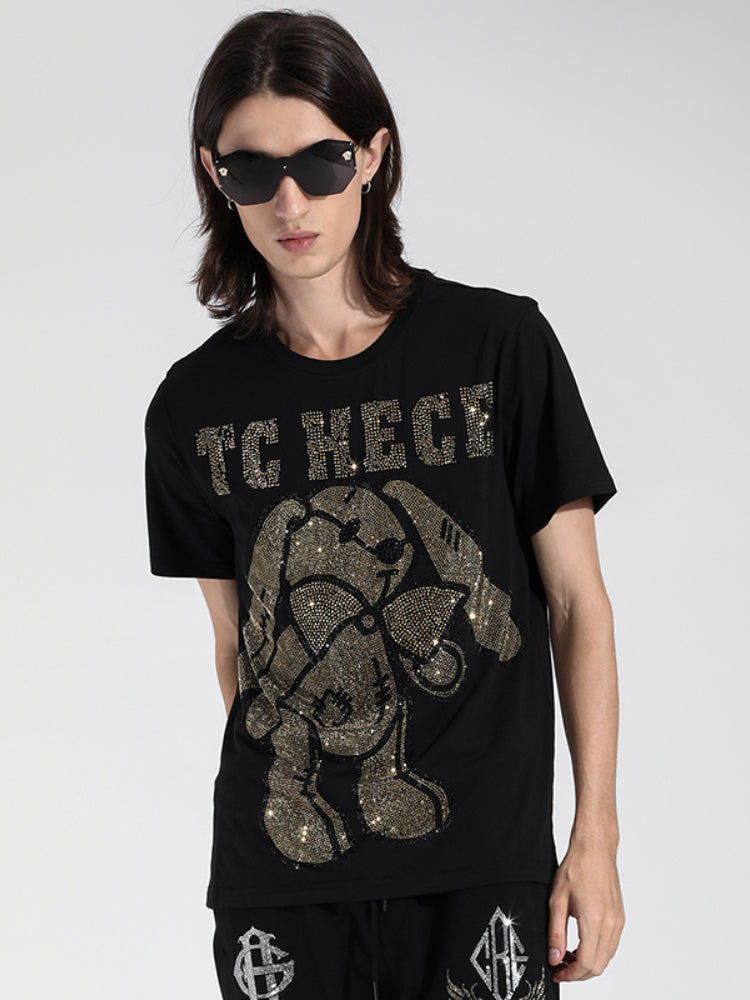 TCH Rabbit Printed Loost T-Shirt